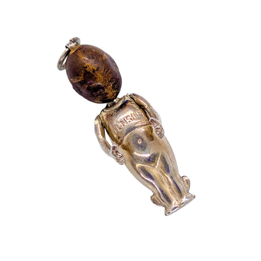 Silver Fumsup Charm Pendant