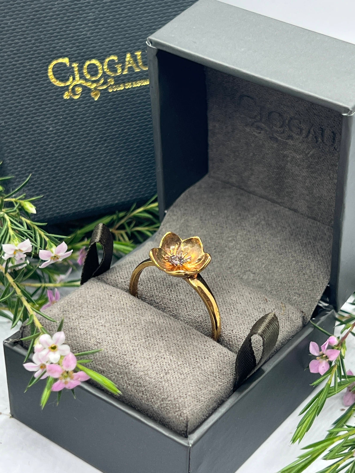 9ct Yellow Gold Buttercup Ring by Clogau
