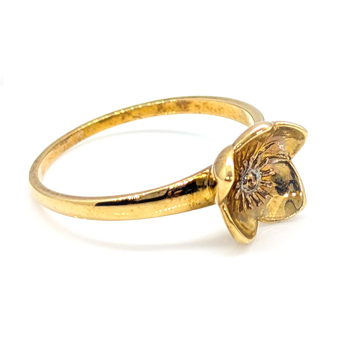 9ct Yellow Gold Buttercup Ring by Clogau