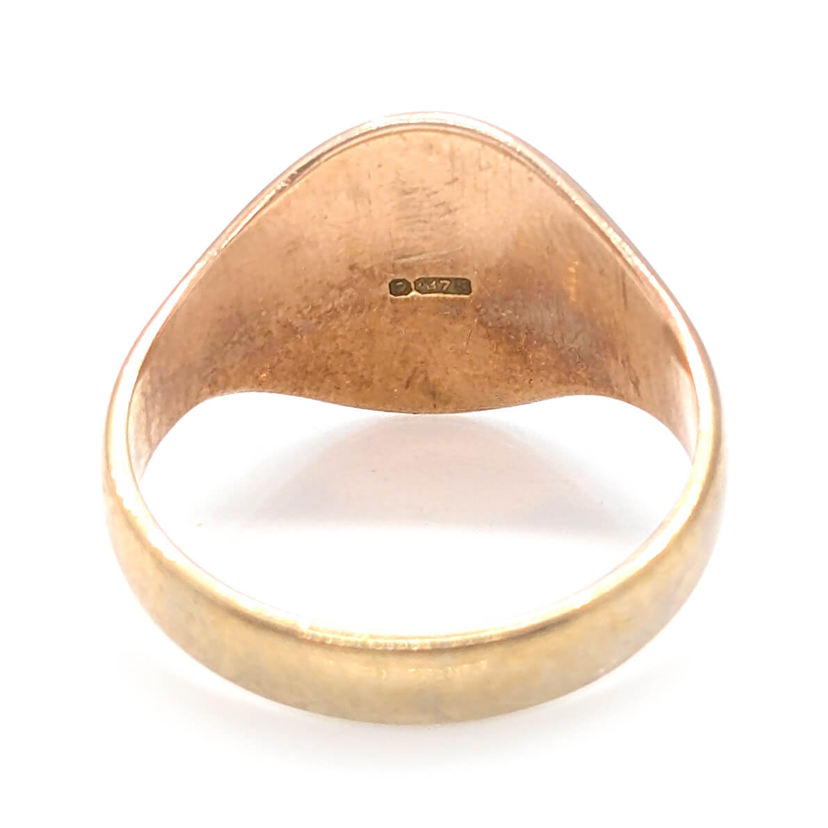 9ct Two-Tone Gold Signet Ring