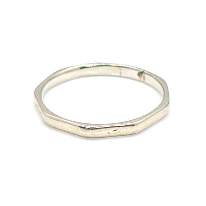 Art Deco 18ct White Gold Octagonal Ring